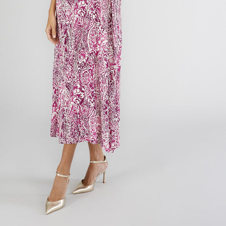 ABITO LUNGO CON SCOLLATURA AMERICANA