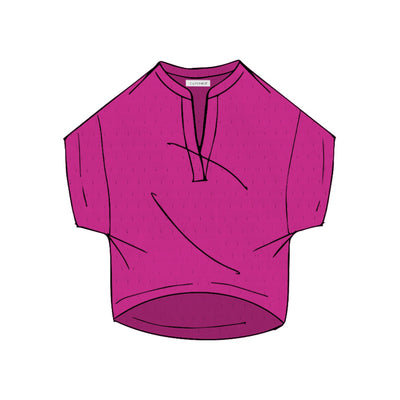 BLUSA MANICHE PIPISTRELLO