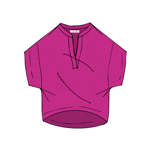 BLUSA MANICHE PIPISTRELLO