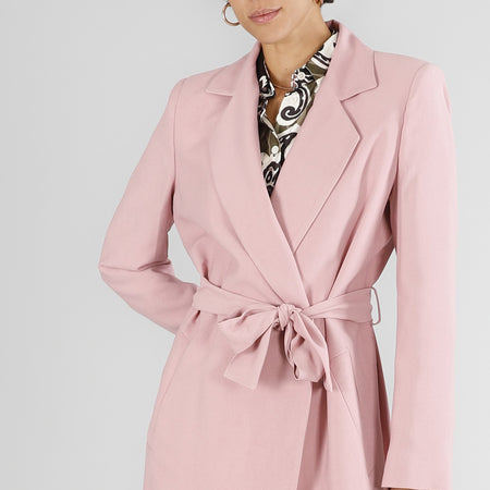 TRENCH LUNGO CON FUSCIACCA