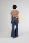 PANTALONE DENIM SUPER FLARE