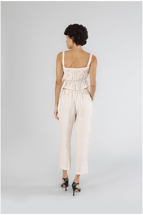 PANTALONE GAMBA DRITTA MISTOLINO