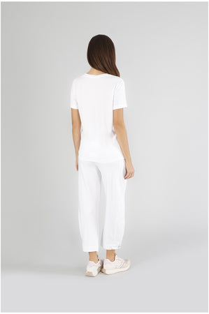 T SHIRT GIROCOLLO CON LOGO