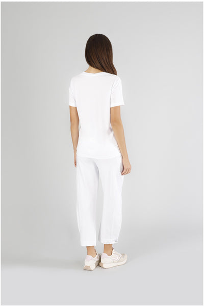 T SHIRT GIROCOLLO CON LOGO