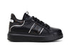 SNEAKERS IN PELLE CON RIPORTI LOGO