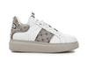 SNEAKERS IN PELLE CON RIPORTI LOGO