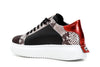 SNEAKERS IN PELLE CON STELLA LOGATA