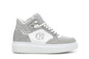SNEAKERS TESSUTO E PELLE CON RICAMO LOGATA