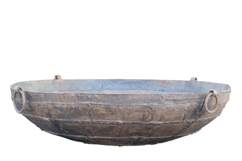 Biscottini Biscottini Contenitore Crogiolo Ferro Battuto Diametro 144 Altezza 39 VECCHIO