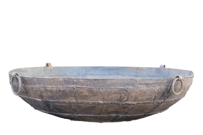 Biscottini Biscottini Contenitore Crogiolo Ferro Battuto Diametro 144 Altezza 39 VECCHIO