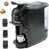 Macchina Caffè per Nespresso, Cialde e Dolce Gusto 3 adattatori compatibili per ogni Caffè