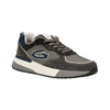 GUARDIANI Scarpa uomo in camoscio grigio AGM007110
