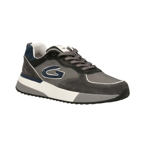GUARDIANI Scarpa uomo in camoscio grigio AGM007110