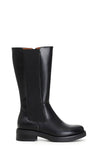STIVALE IN SIMILPELLE SPAZZOLATA CON ELASTICO