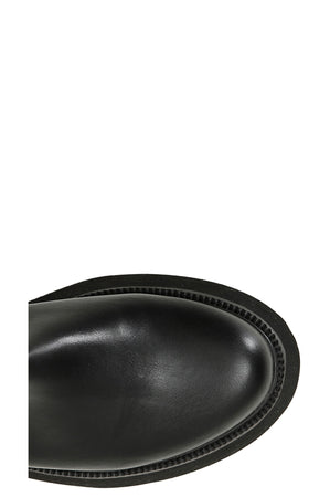 STIVALI IN SIMILPELLE CON ELASTICO