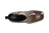 TRONCHETTO IN PELLE CON CUCITURA ORNAMENTALE