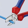 Tronchese Knipex a taglio laterale in cromo-vanadio per fili metallici