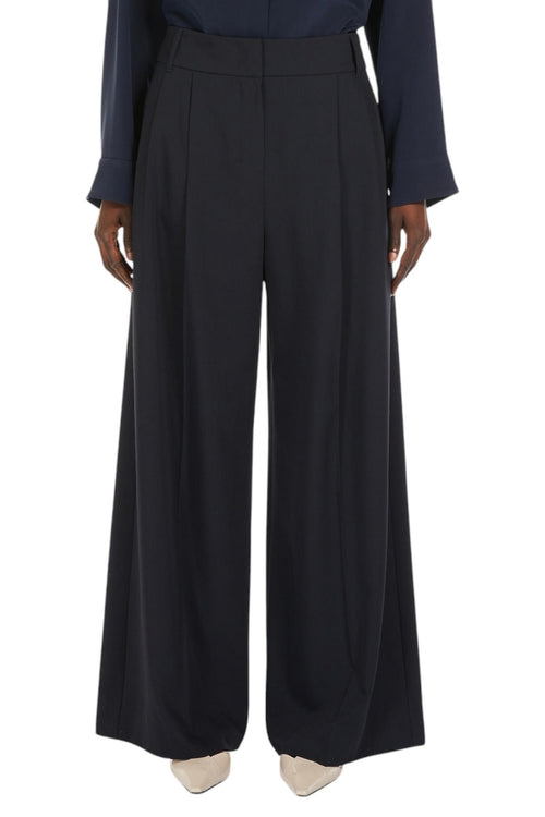 S Max Mara Pantaloni Blu da donna