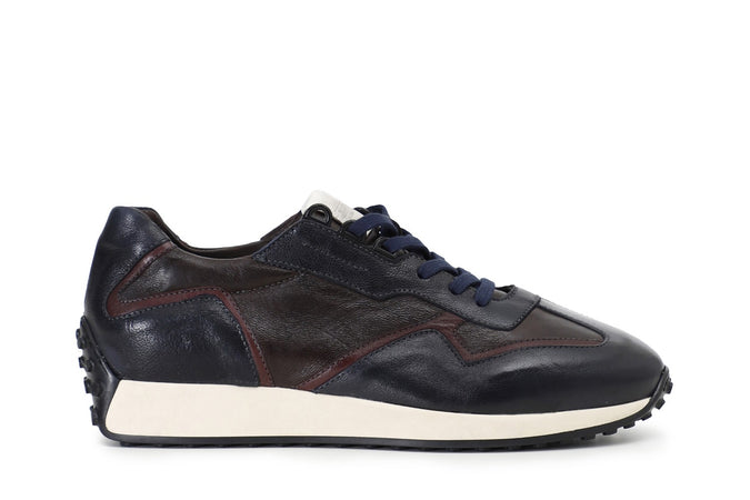 SNEAKERS MULTICOLOR IN PELLE