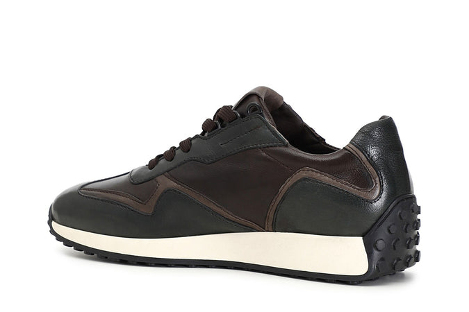 SNEAKERS MULTICOLOR IN PELLE