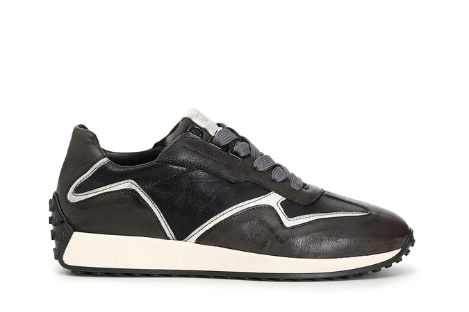 SNEAKERS MULTICOLOR IN PELLE