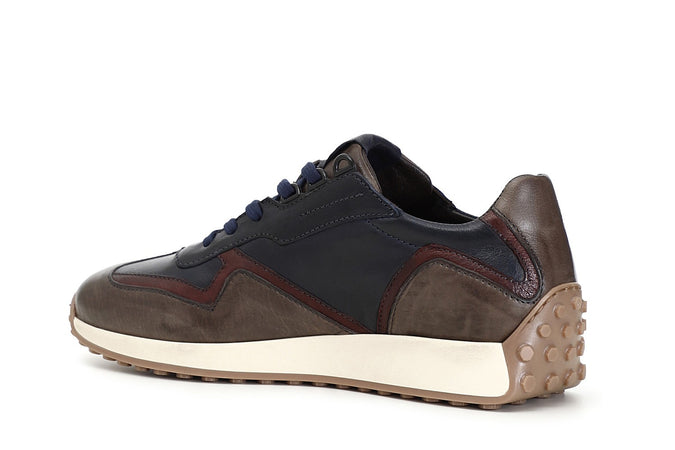 SNEAKERS MULTICOLOR IN PELLE