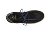 SCARPA IN PELLE SCAMOSCIATA ALLACCIATA CON VASCHETTA
