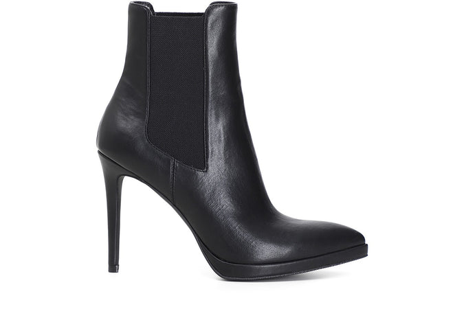 TRONCHETTO IN SIMILPELLE CON ELASTICO