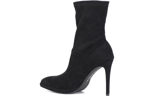 TRONCHETTO ELASTICIZZATO IN MICROFIBRA