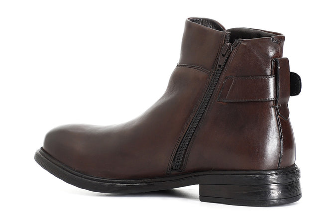 TRONCHETTO IN PELLE CON FIBBIA