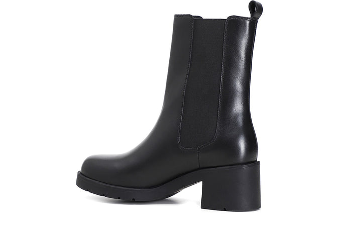 TRONCHETTO IN PELLE CON ELASTICO