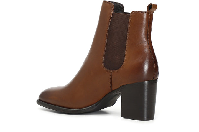 TRONCHETTO IN PELLE CON ELASTICO