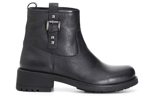 TRONCHETTO IN PELLE CON FIBBIA