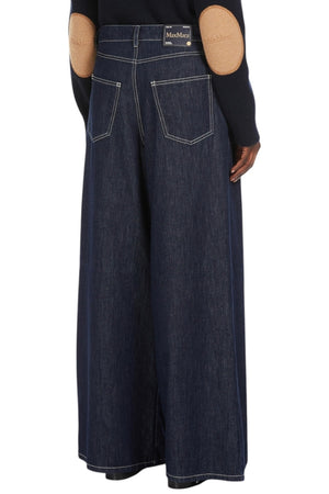 S Max Mara Jeans Denim scuro da donna