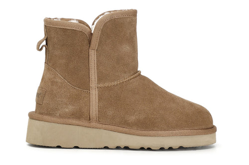 TRONCHETTO IN PELLE SCAMOSCIATA