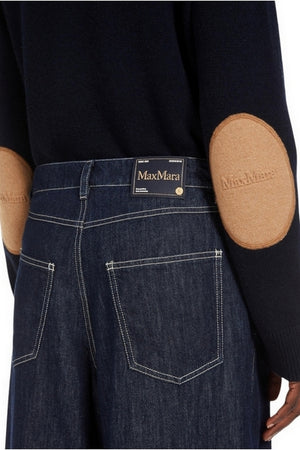 S Max Mara Jeans Denim scuro da donna
