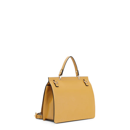 CARTELLA IN SAFFIANO CON POM PON