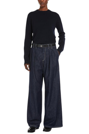 S Max Mara Jeans Denim scuro da donna