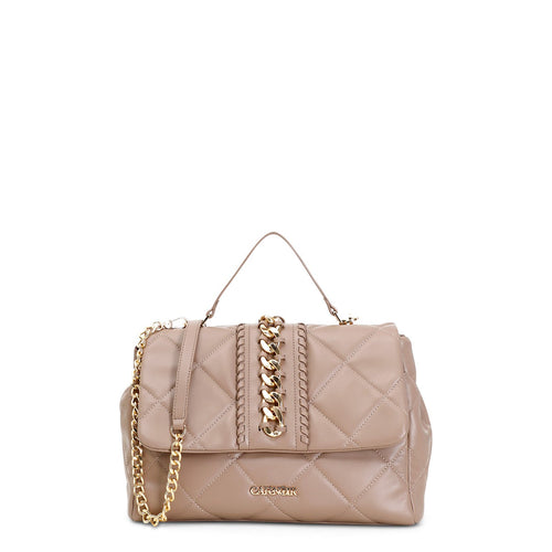 CARTELLA TRAPUNTATA CON GRANDE CATENA SULLA PATTA