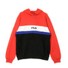 FILA Felpa Cappuccio Uomo Radomir Hoody True Red/black/bright White/mazarine Blue da uomo