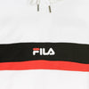 FILA Felpa Cappuccio Uomo Radomir Hoody Bright White/black/true Red da uomo