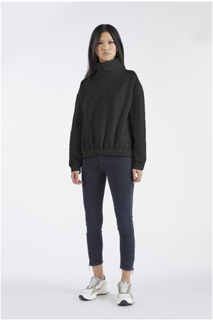 FELPA CON ZIP DIETRO