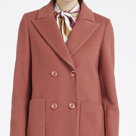 CAPPOTTO DOPPIOPETTO TASCHE A TOPPA