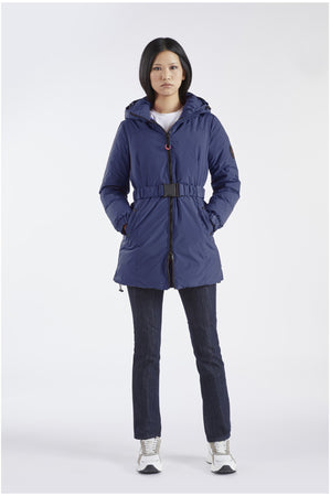 PIUMINO CON CINTURA ELASTICATA