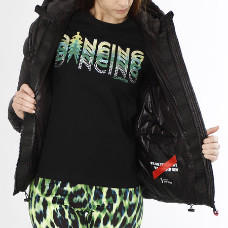 PIUMINO CON TRAPUNTATURA AD ONDA