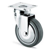 Ruota mobile Avo Valsecchi 13784 220C Cromo e Grigio D. 8cm