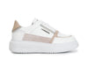 SNEAKERS IN PELLE CON DETTAGLIO STRASS
