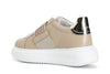 SNEAKERS IN PELLE CON ACCESSORIO STRASSE ELASTICI