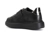 SNEAKERS IN PELLE CON ACCESSORIO STRASSE ELASTICI