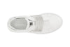 SNEAKERS IN PELLE CON ACCESSORIO STRASSE ELASTICI